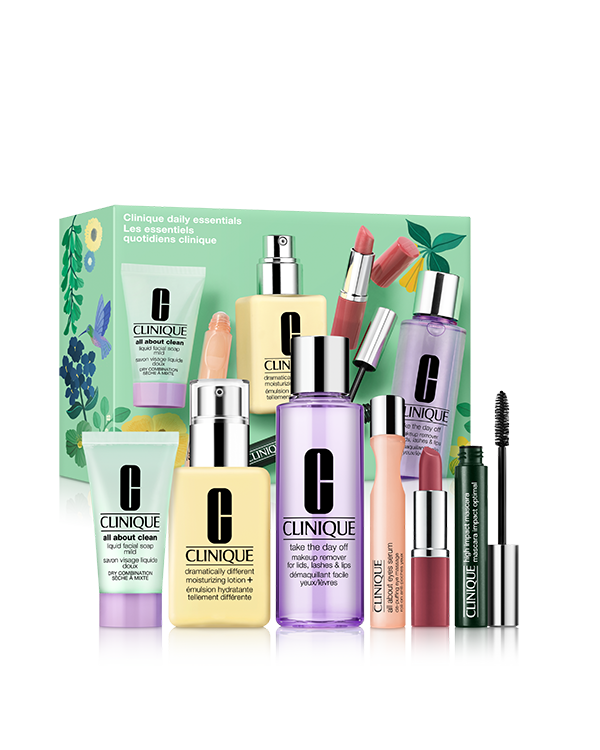 Clinique Daily Essentials<br>מארז איפור וטיפוח, 